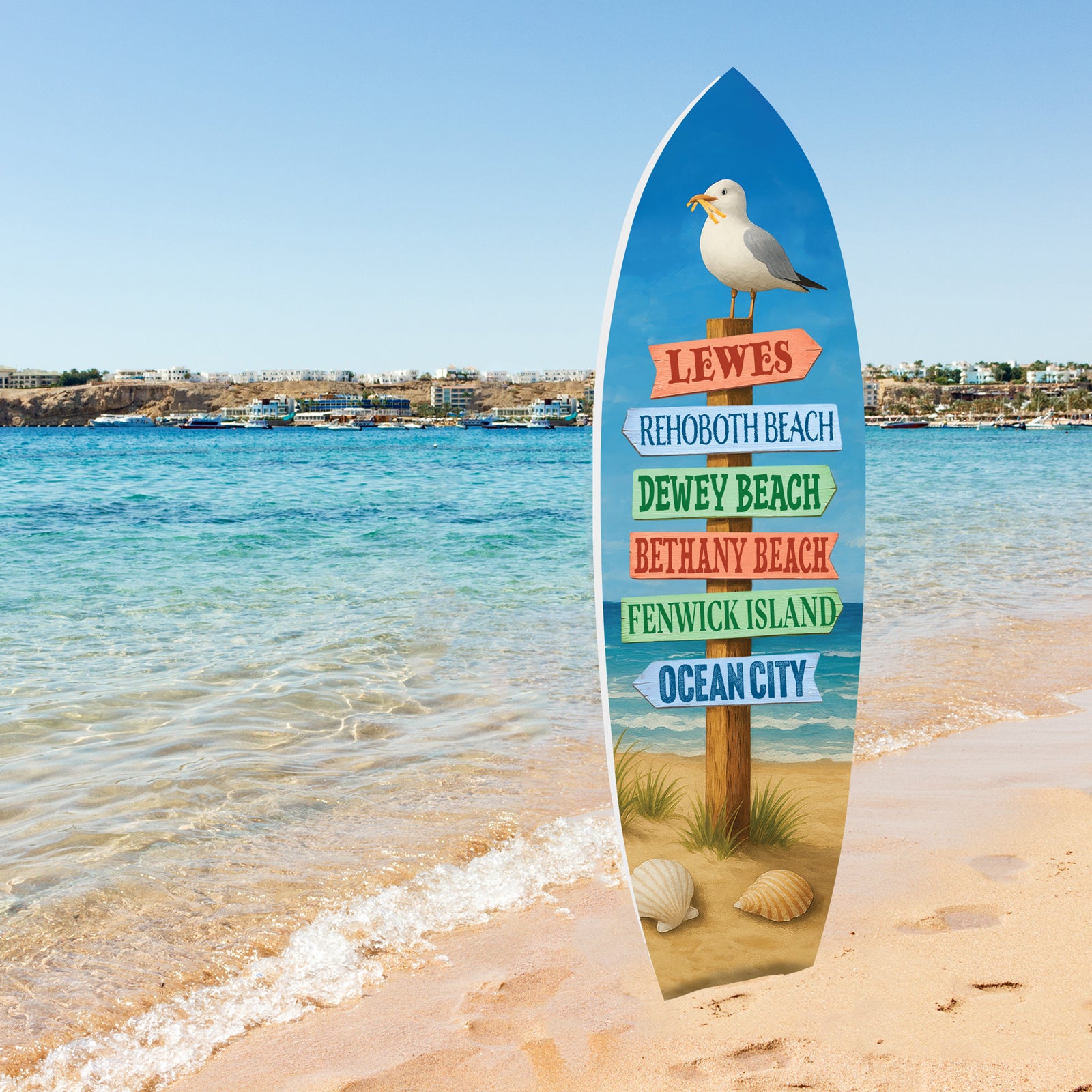 Delaware Beaches Surfboard Lewes, Rehoboth, Bethany, Dewey, Fenwick & Ocean City