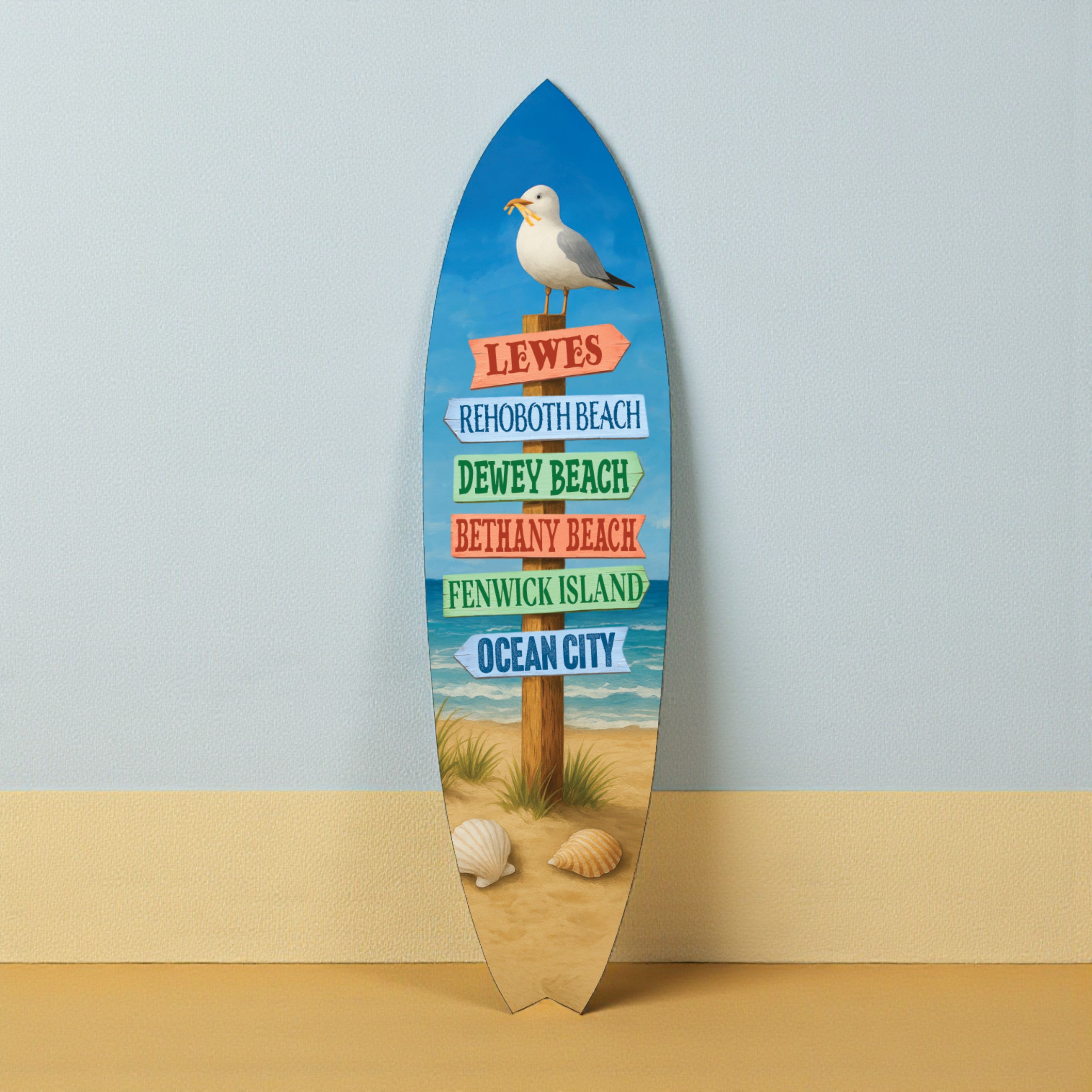 Delaware Beaches Surfboard Lewes, Rehoboth, Bethany, Dewey, Fenwick & Ocean City