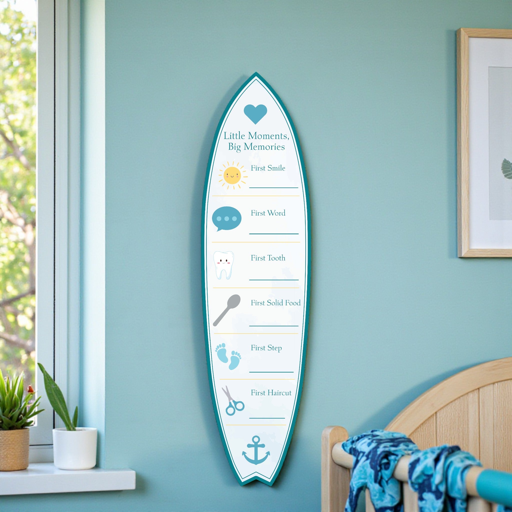 Baby Milestone Surfboard