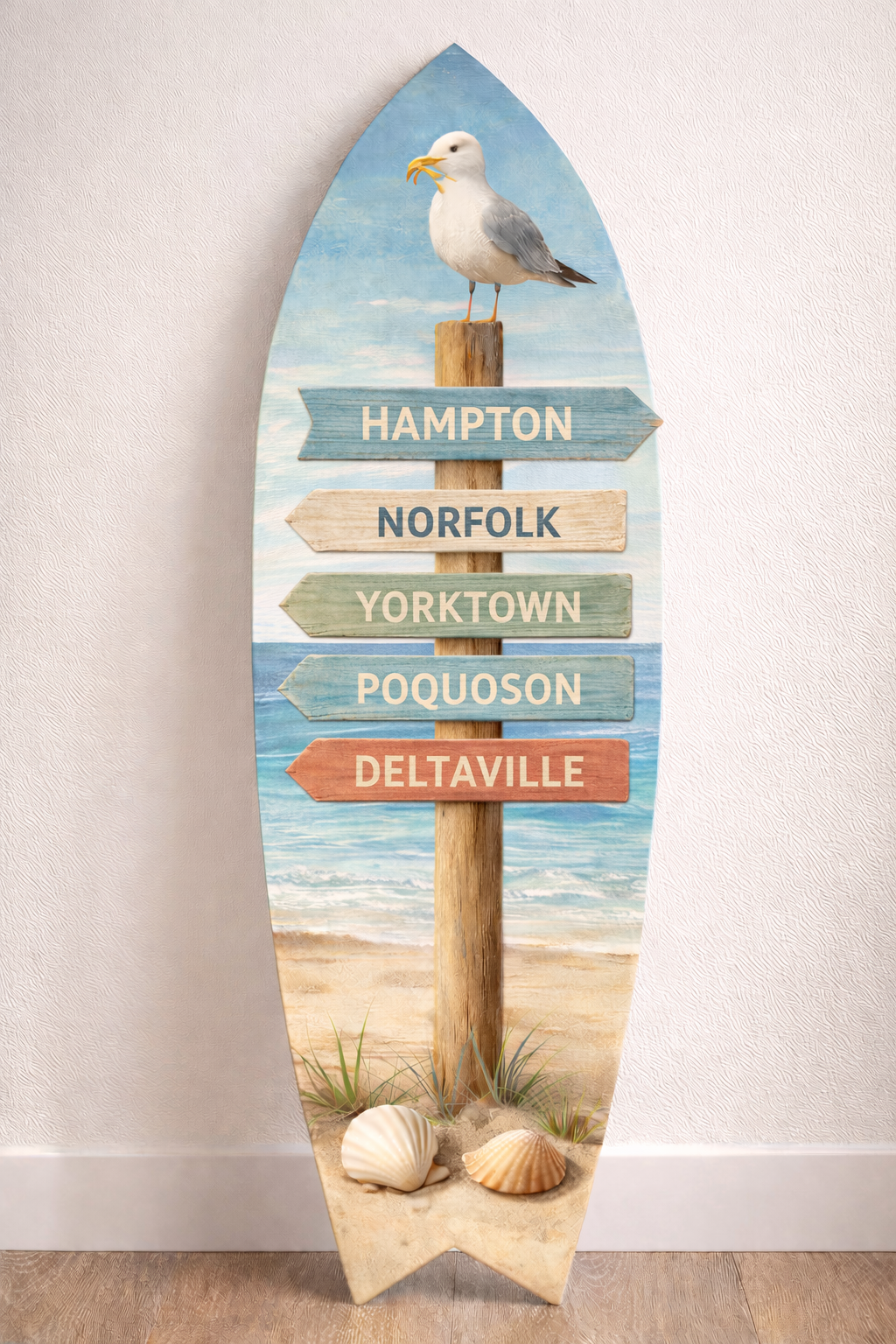 Chesapeake Bay Surfboard Deltaville, Norfolk, Yorktown