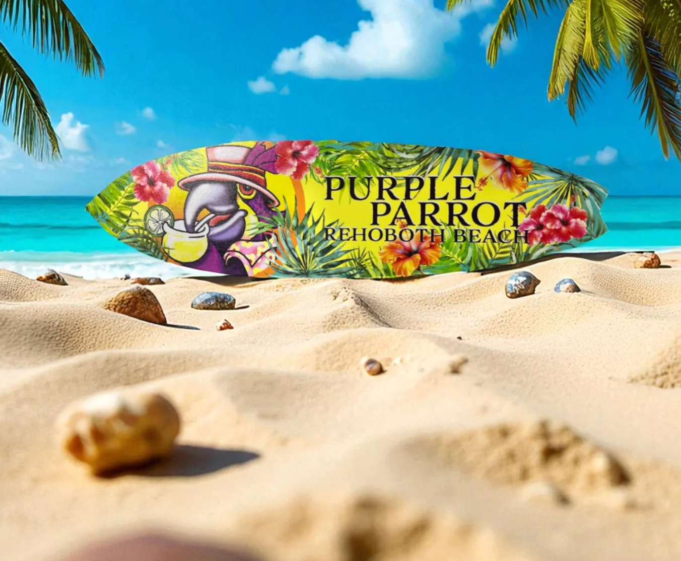 Purple Parrot Bar and Grill Rehoboth Beach Delaware