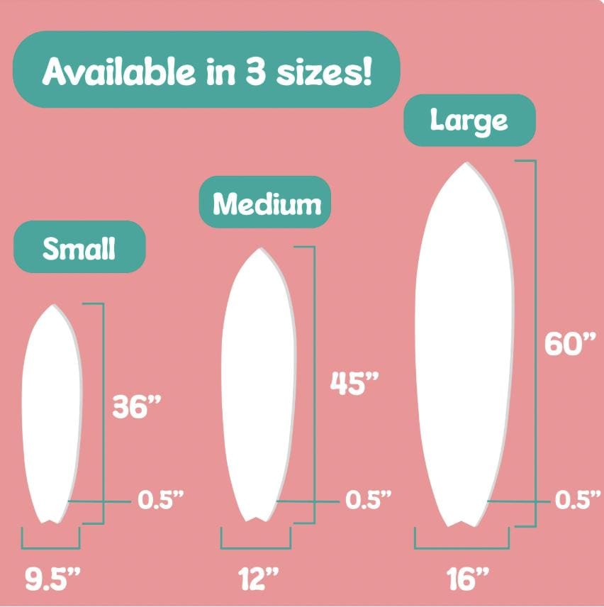 Bethany Beach PVC Surfboard Wall Art | 2–5 Ft Sizes | Outdoor Safe Coastal Decor | Indian River Bridge Background