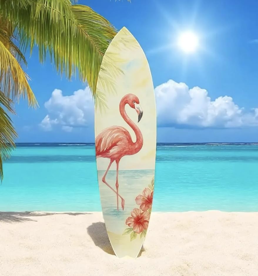 Flamingo Surfboard Indoor Outdoor