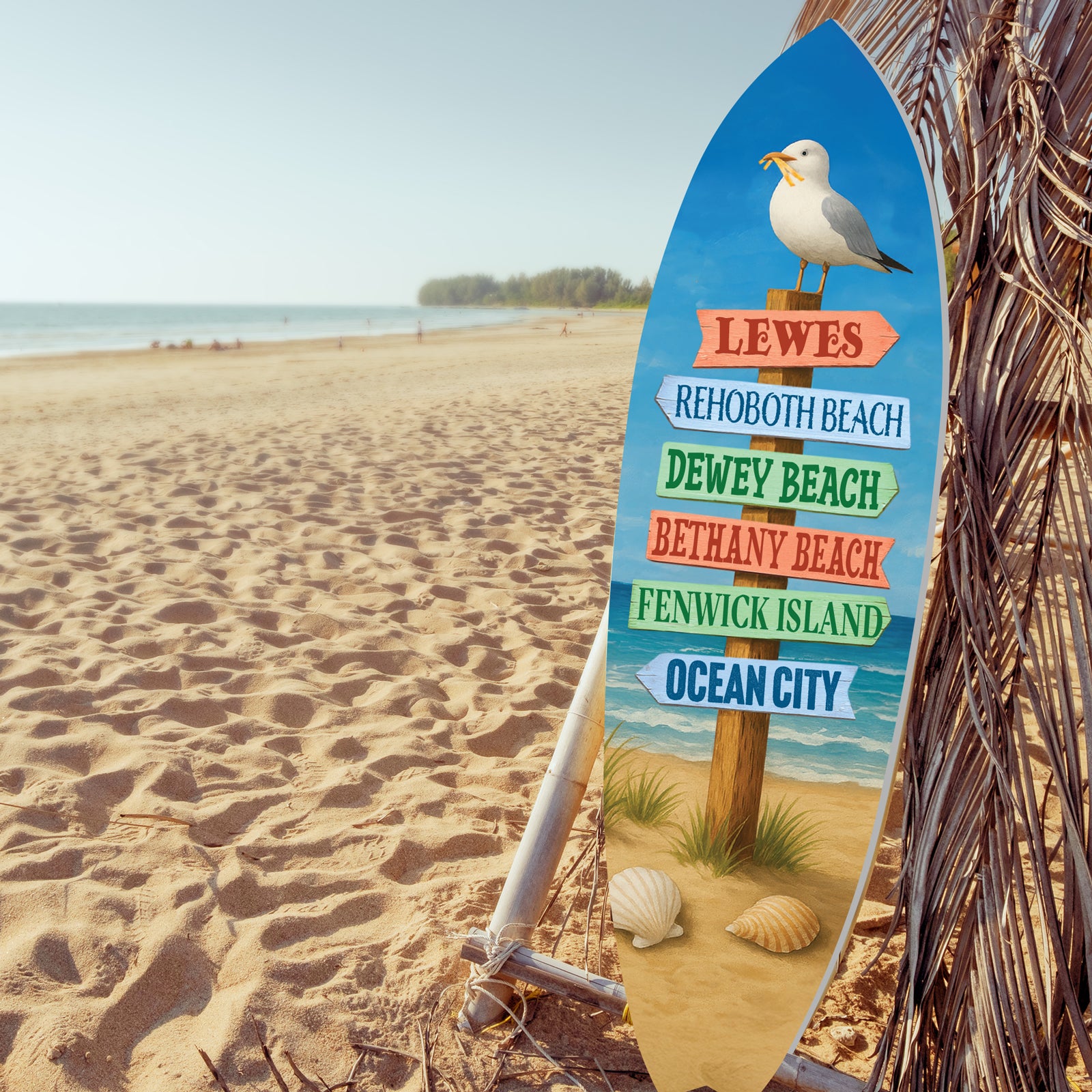 Delaware Beaches Surfboard Lewes, Rehoboth, Bethany, Dewey, Fenwick & Ocean City