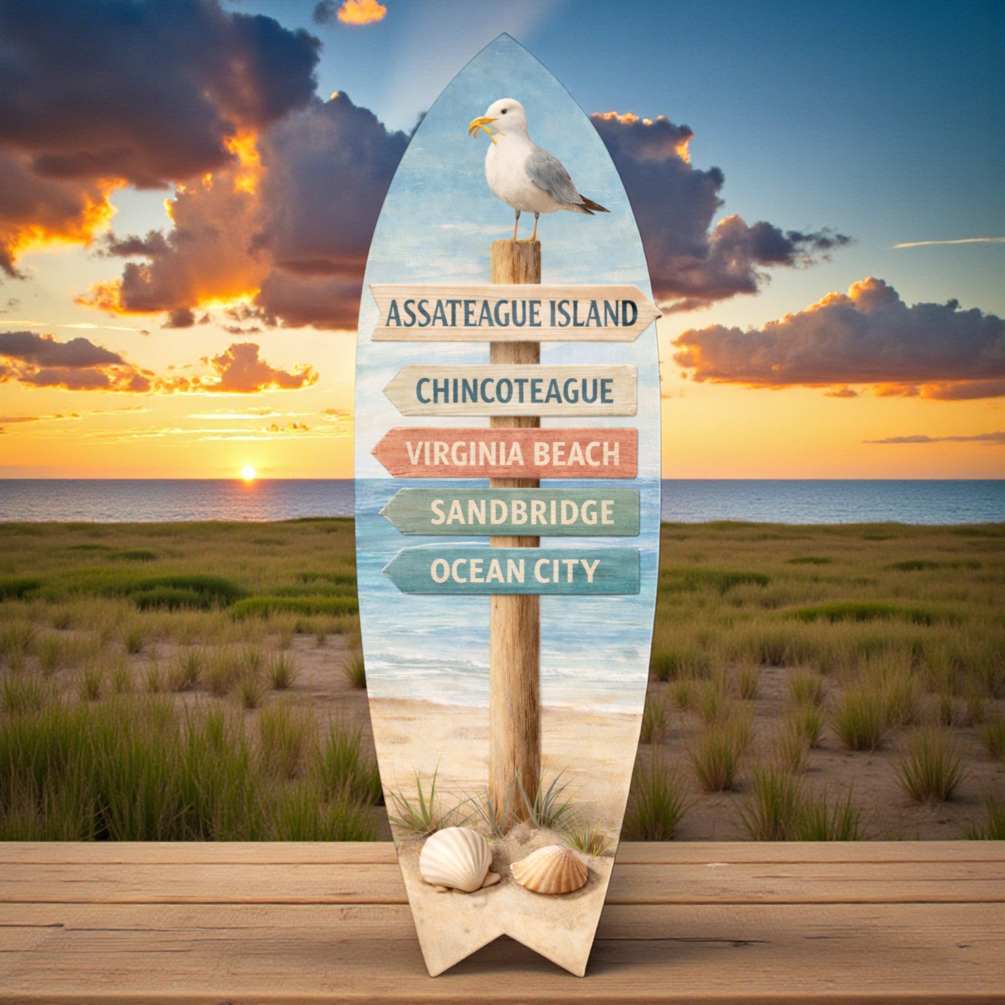 Assateague Island Surfboard