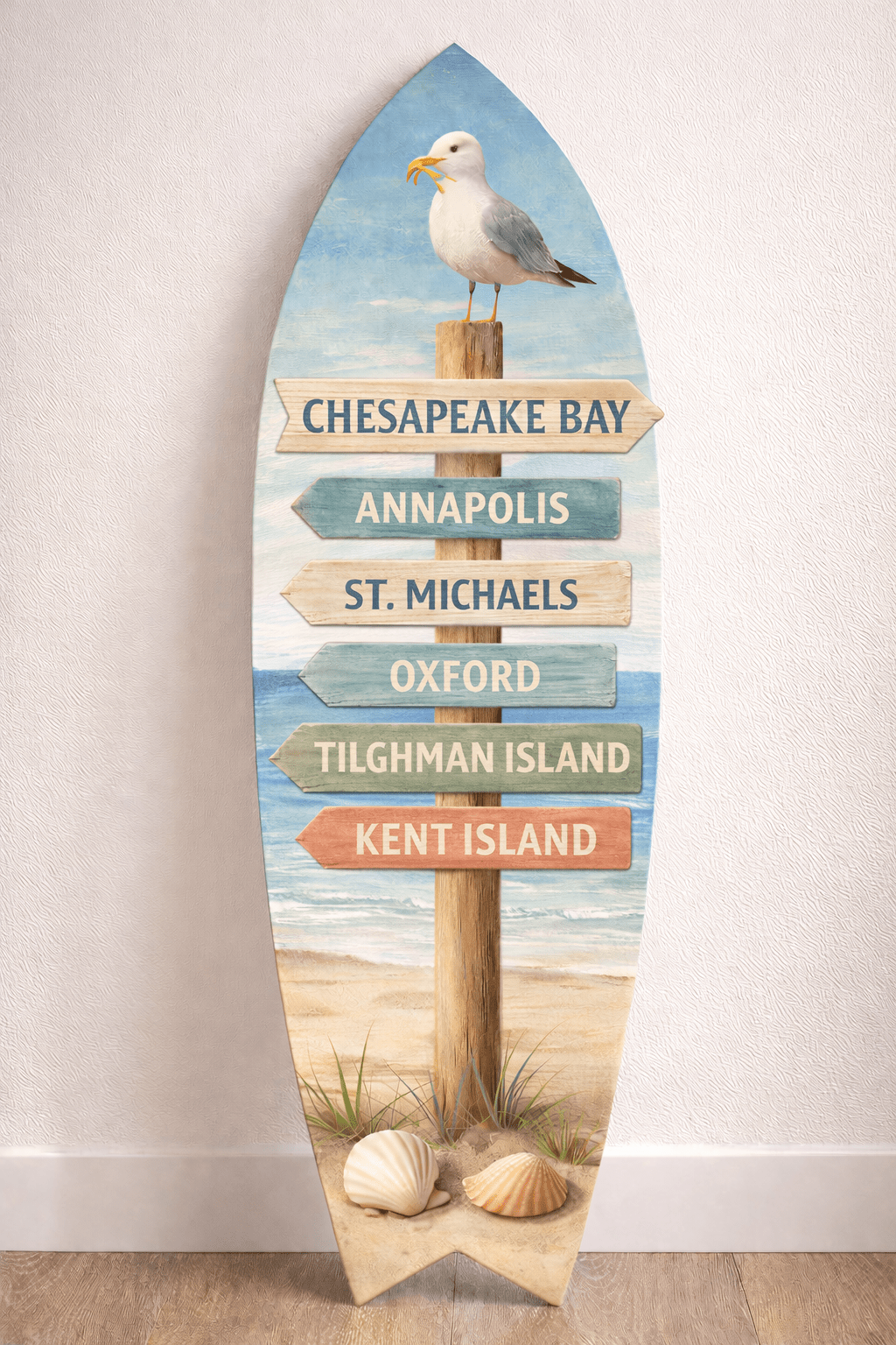Chesapeake Bay Maryland Surfboard, Kent Island, Annapolis, St. Michaels, Tilghman Island - Surfboard Life