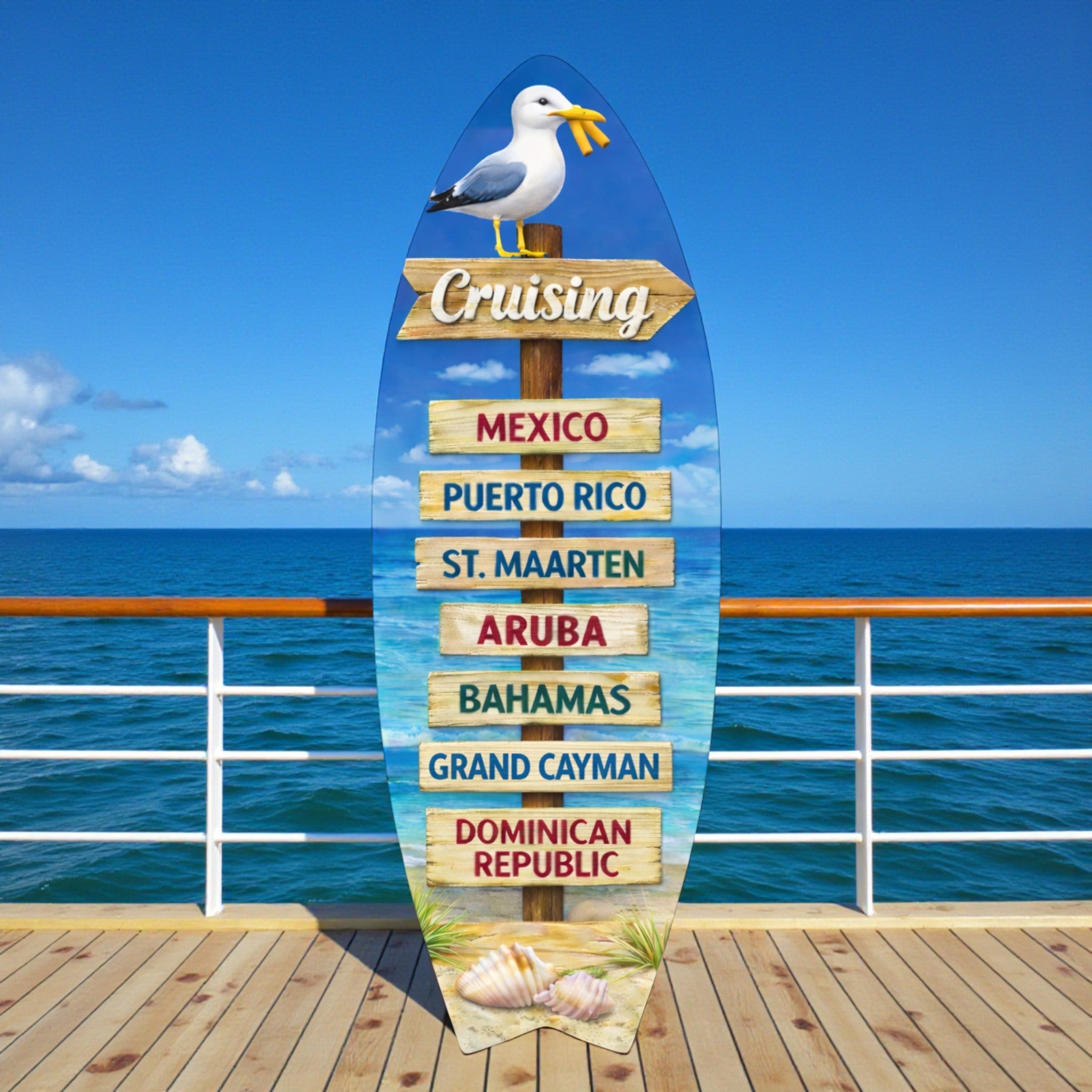 Cruise Destination Surfboard - Surfboard Life