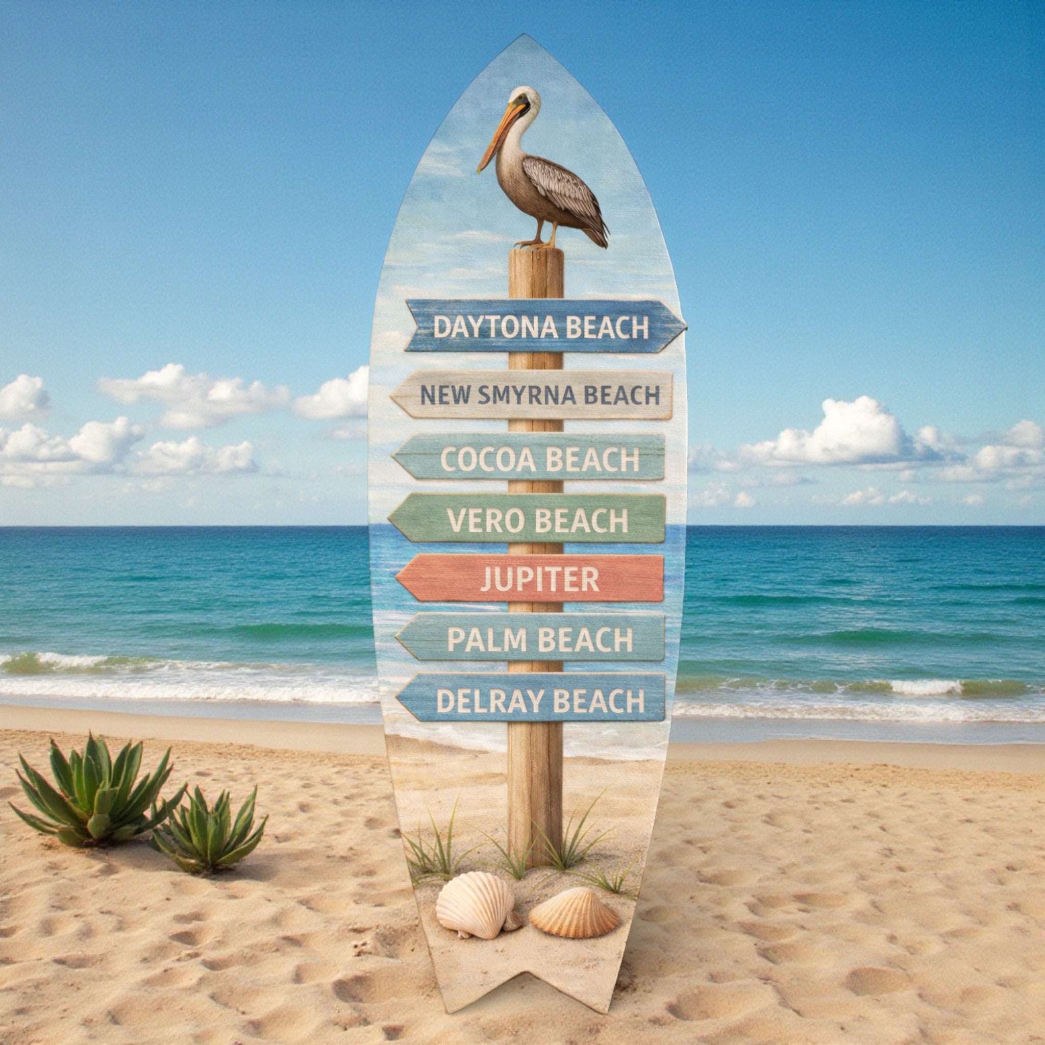 Florida Surfboard Daytona Beach, New Smyrna, Cocoa, Vero, Jupiter, Palm and Delray