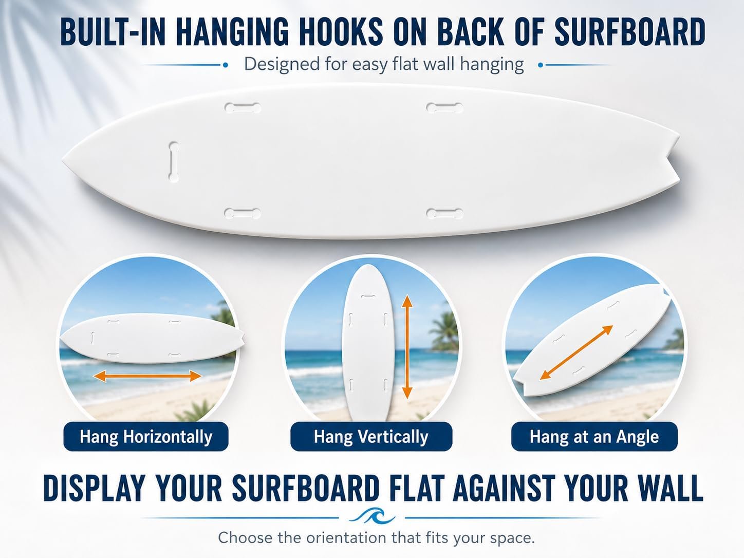 Welcome to Our Little Piece of Paradise Surfboard Beach and Coastal Decor