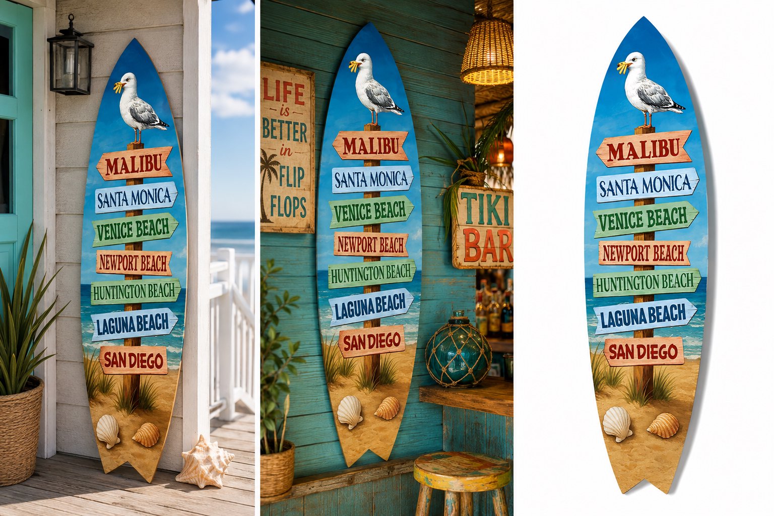 California Destination Malibu Surfboard