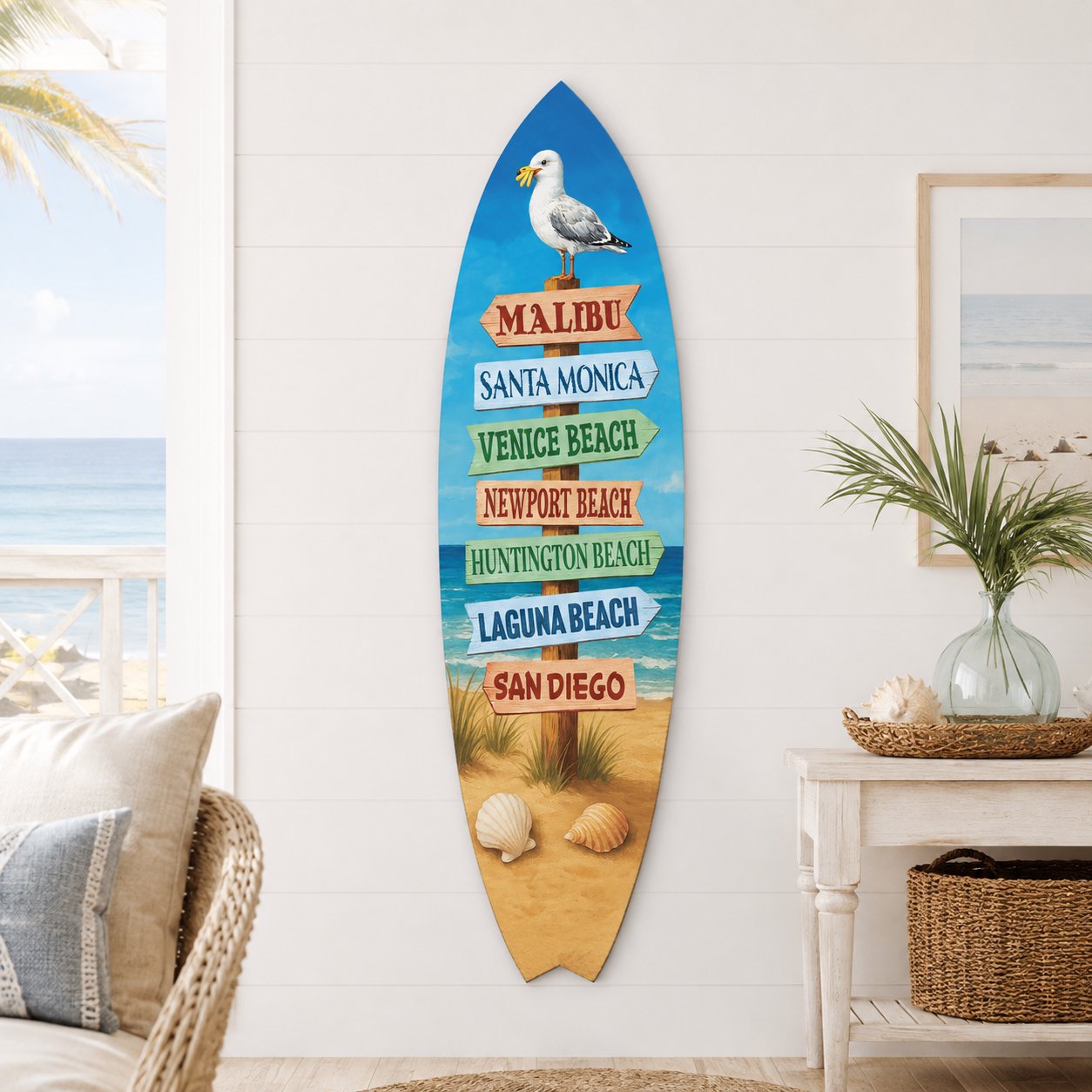 California Destination Malibu Surfboard