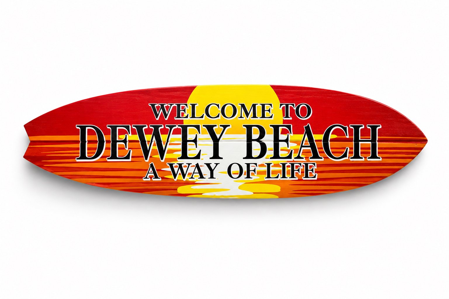 Dewey Beach Surfboard Sign