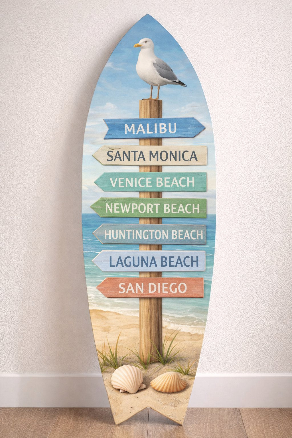 California Destination Malibu Surfboard