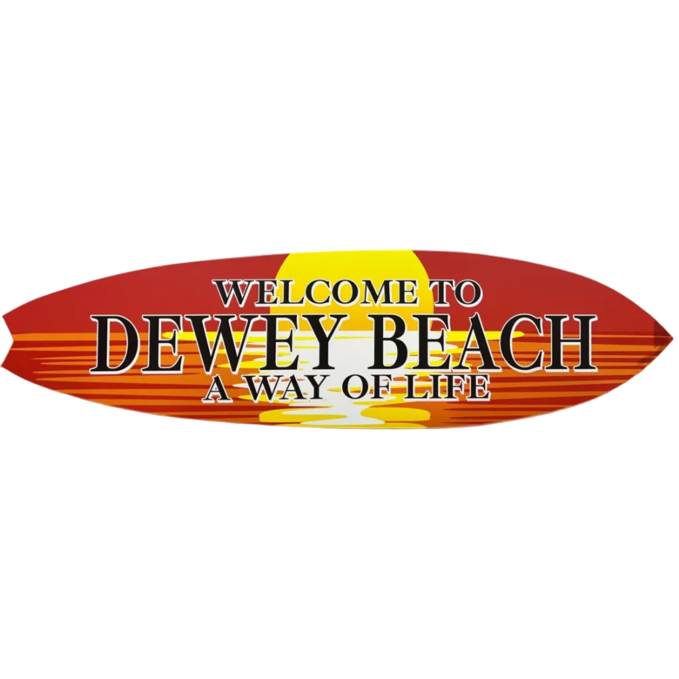 Dewey Beach Surfboard Sign