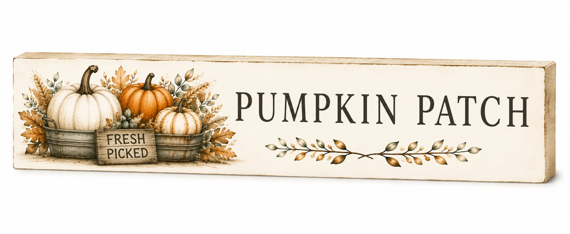 Fall Decor Accent - Pumpkin Patch