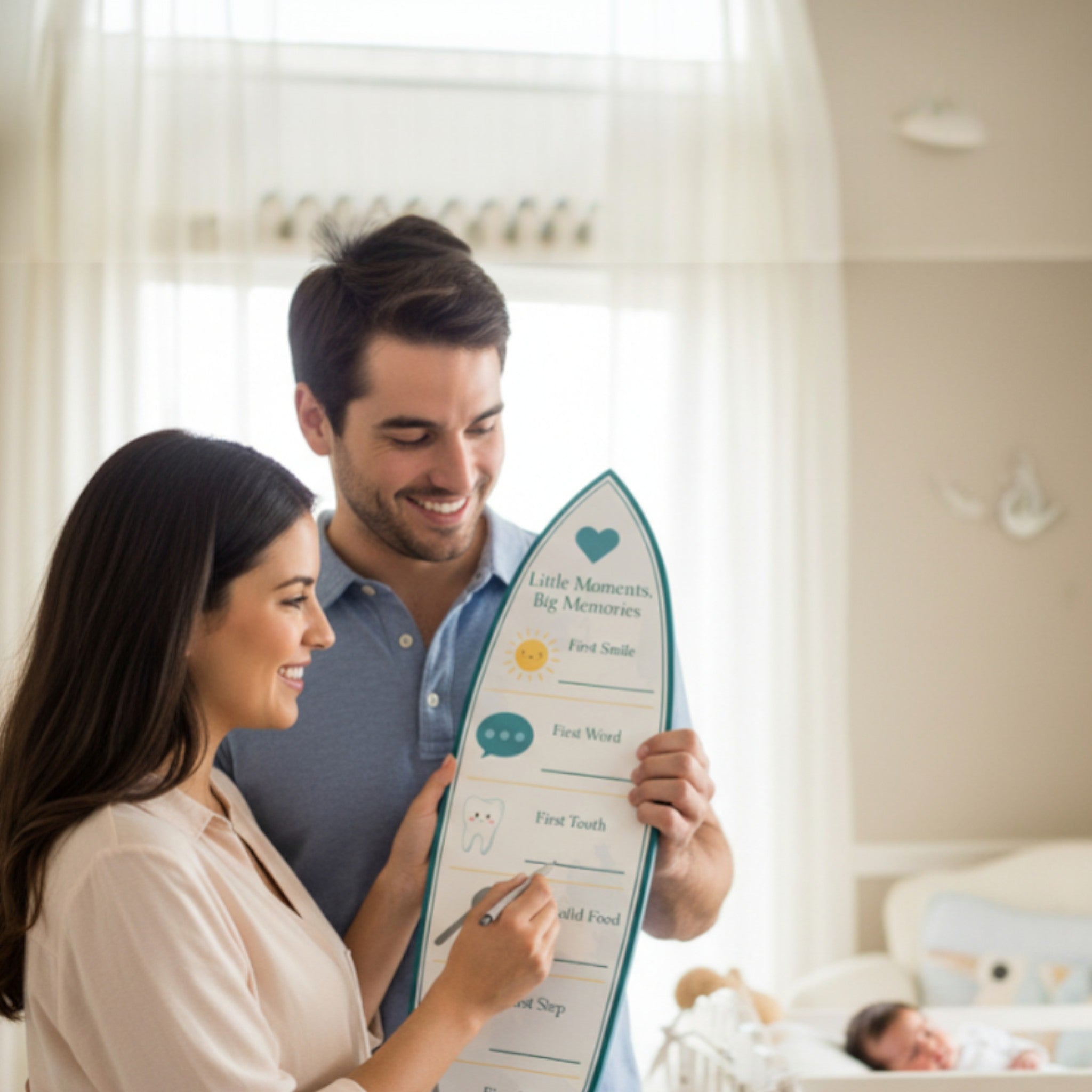 Baby Milestone Surfboard