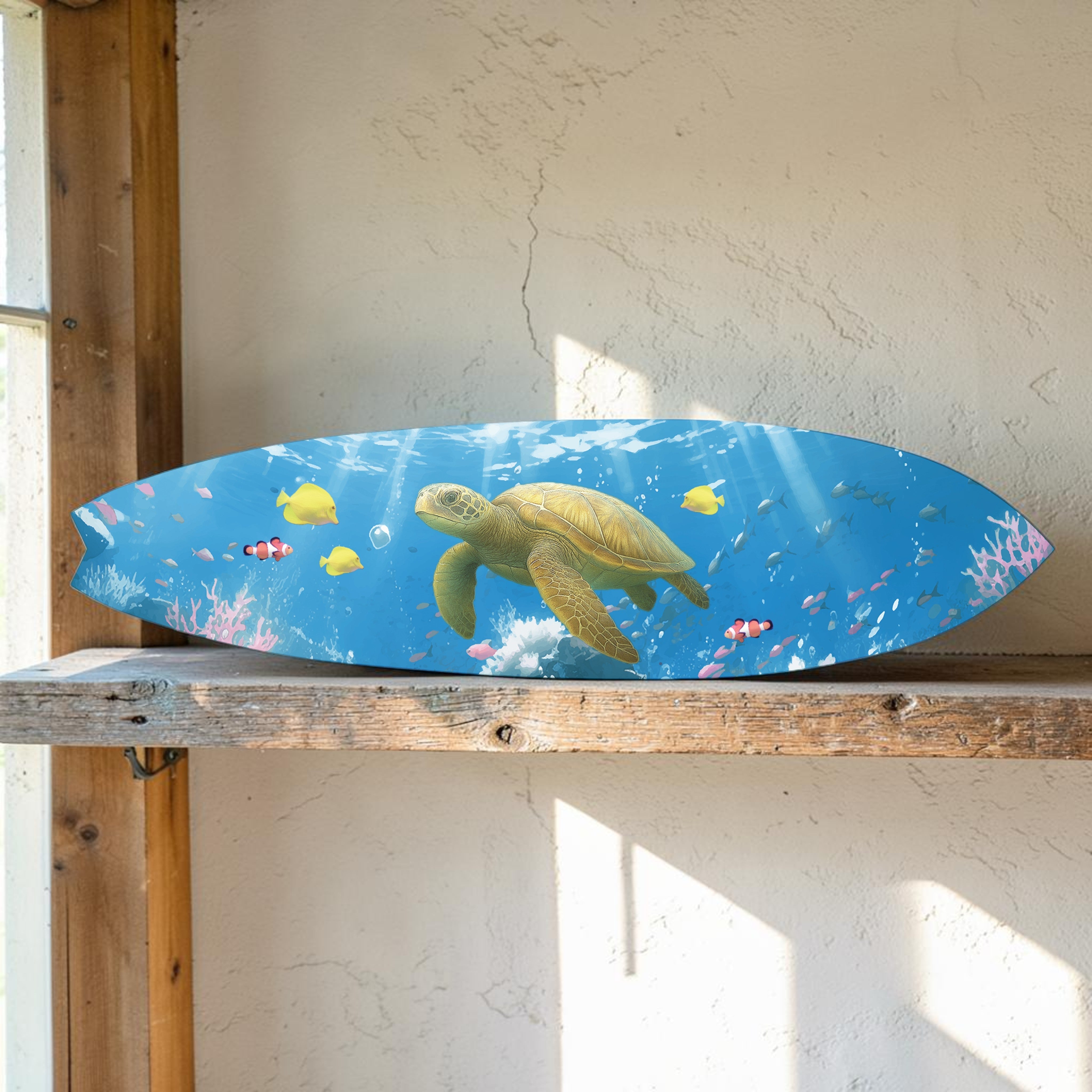Sea Turtle Horizontal Surfboard - Surfboard Life