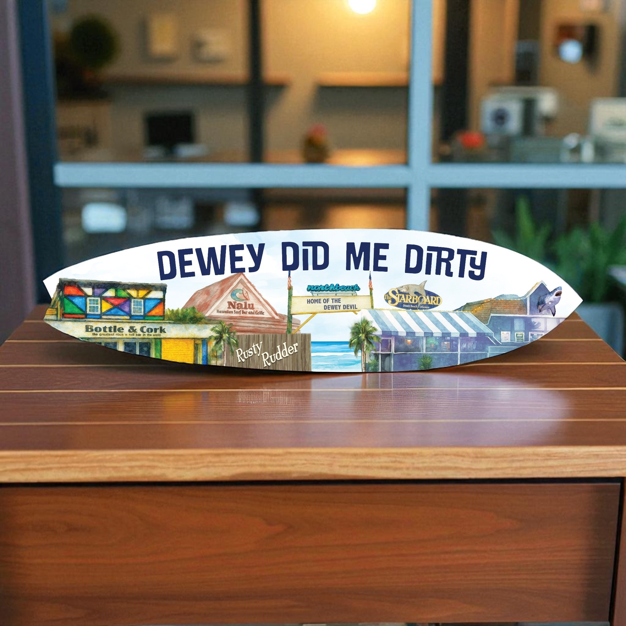 Dewey Beach Delaware Surfboard